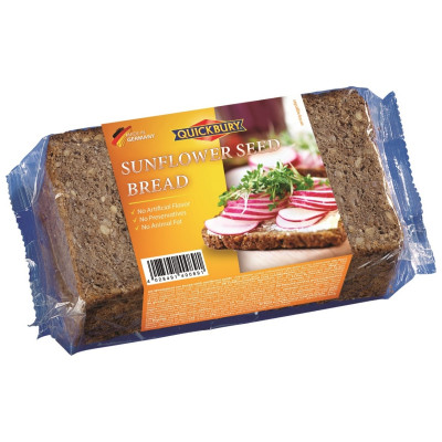 Rye bread with sunflower seeds 500g - Quickbury
