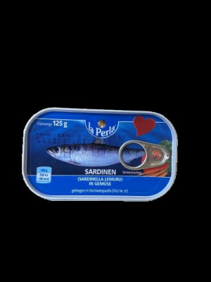 Sardines with vegetables 125g La Perla