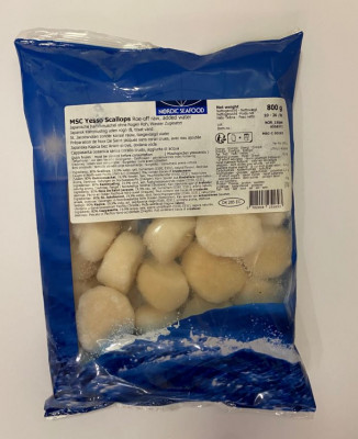 Scallops without roe 10/1 900g Metro
