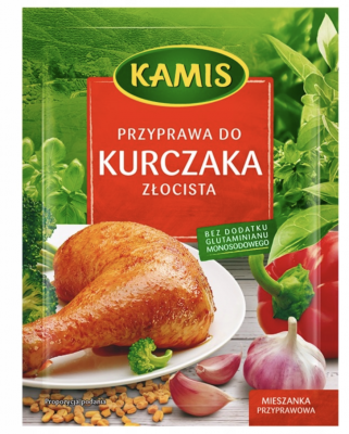 Seasoning mix for golden chicken 30g Kamis