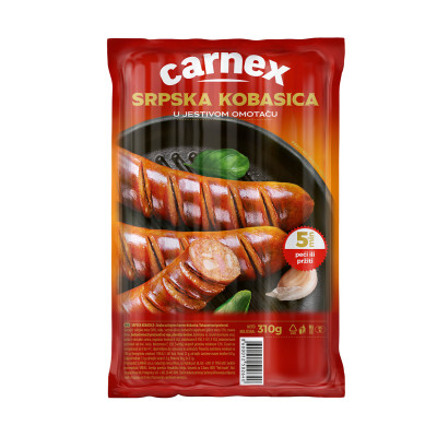 Serbian sausage 310 g Carnex