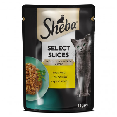 Sheba pouch chicken sauce 85g
