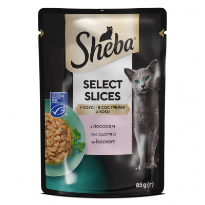 Sheba pouch salmon sauce 85g