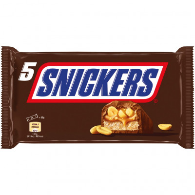 Snickers 5 pack 250g