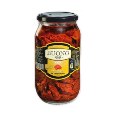Sun-dried tomatoes in sunflower oil 600g Buono