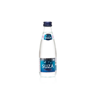 Suza 0.25 l glass natural spring water