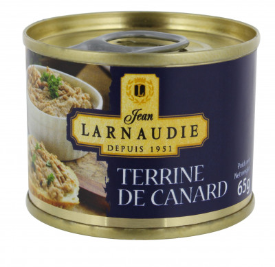 Terrine of duck pâté 65g Larnaudie