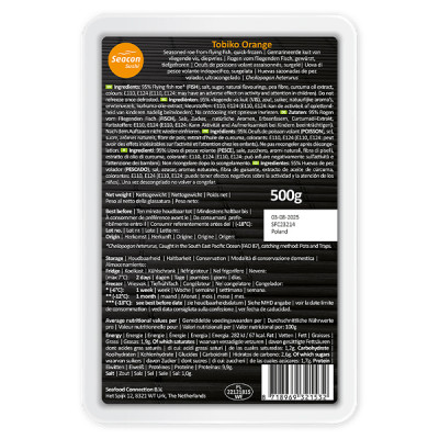 Tobiko orange 500g Azija PZH