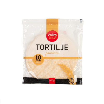 Tortilla 25cm 650g 10 pcs - Volim