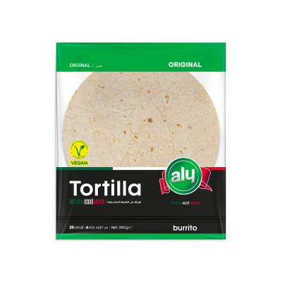 Tortilla 25cm 6pcs Aly