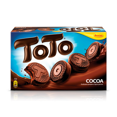 Toto biscuit cocoa 244 g Banini