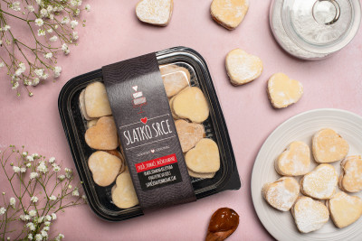 Vanilla tea cookies 450g Slatko Srce