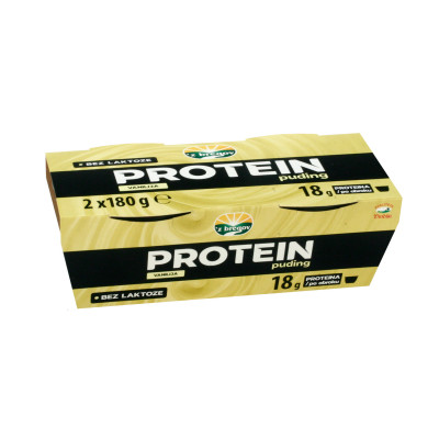 Vanilla protein pudding 2x180g Zbregov