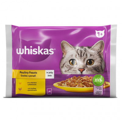 Whicij pure delight poultry sel multi 4x85g